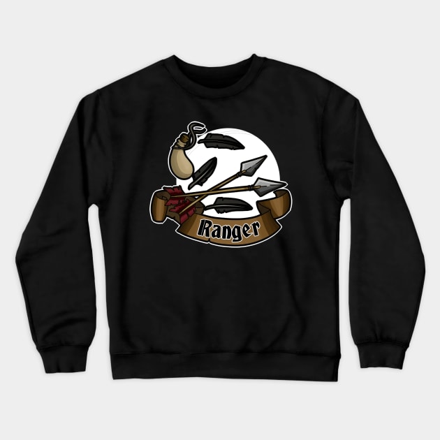 Ranger RPG Crewneck Sweatshirt by LupaShiva